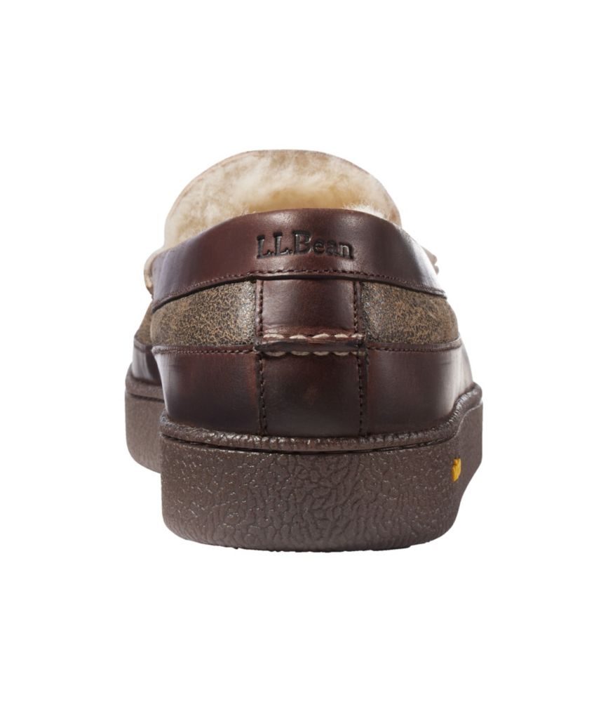 Men's Lodge Moc Vibram® Slippers, Shearling
