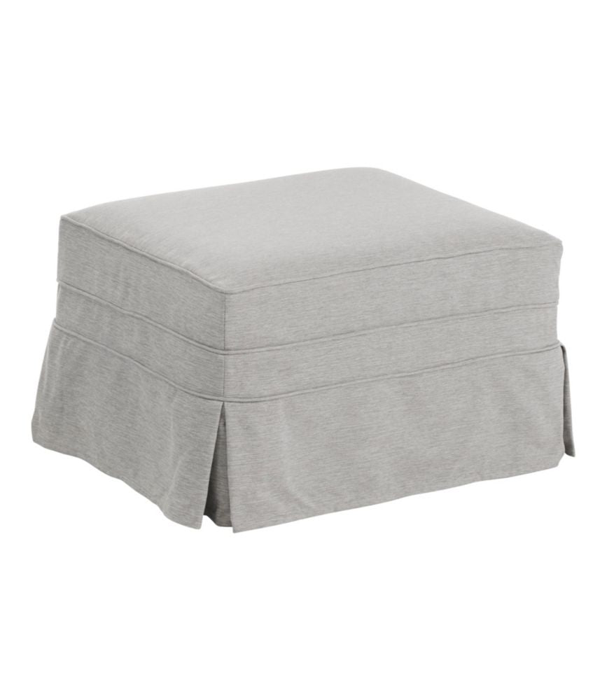 Everyday Outdoor Pine Point Ottoman for Patio Seating Outdoor Living and Home Relaxation