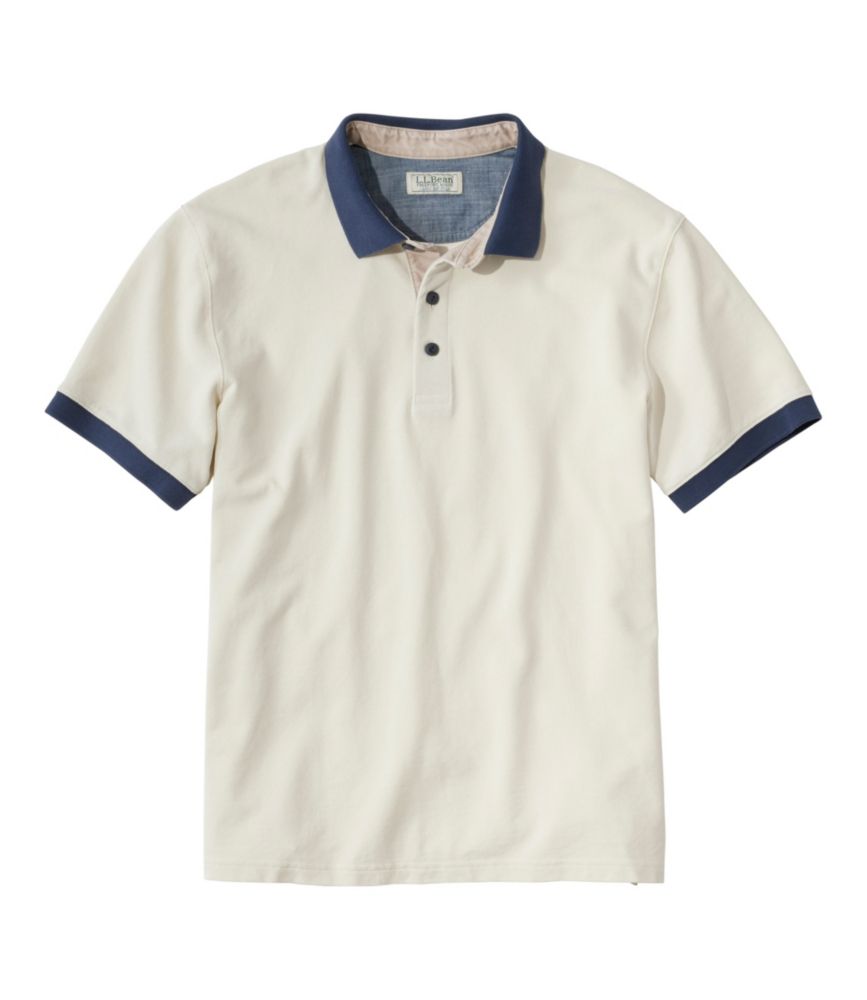 Travel and Trail Men s Casco Bay Rugged Polo, Short-Sleeve for Everyday Wear Layering Travel and Outdoor Activities