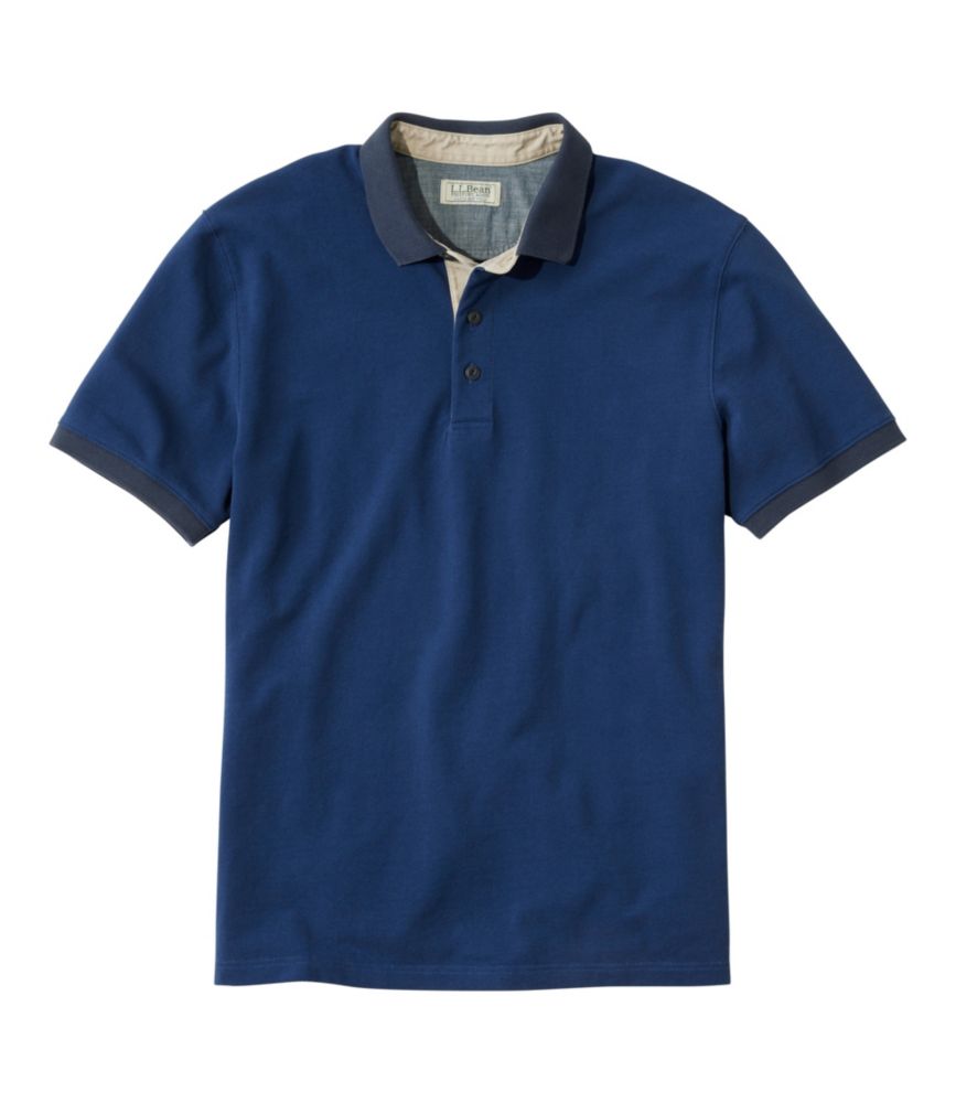 Travel and Trail Men s Casco Bay Rugged Polo, Short-Sleeve for Everyday Wear Layering Travel and Outdoor Activities