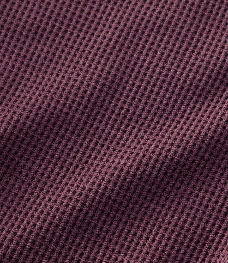 Women's Birchwood Brushed Waffle Top, V-Neck