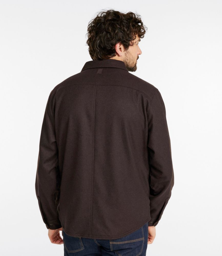 Men's Maine Guide Lightweight Lined Wool Field Shirt