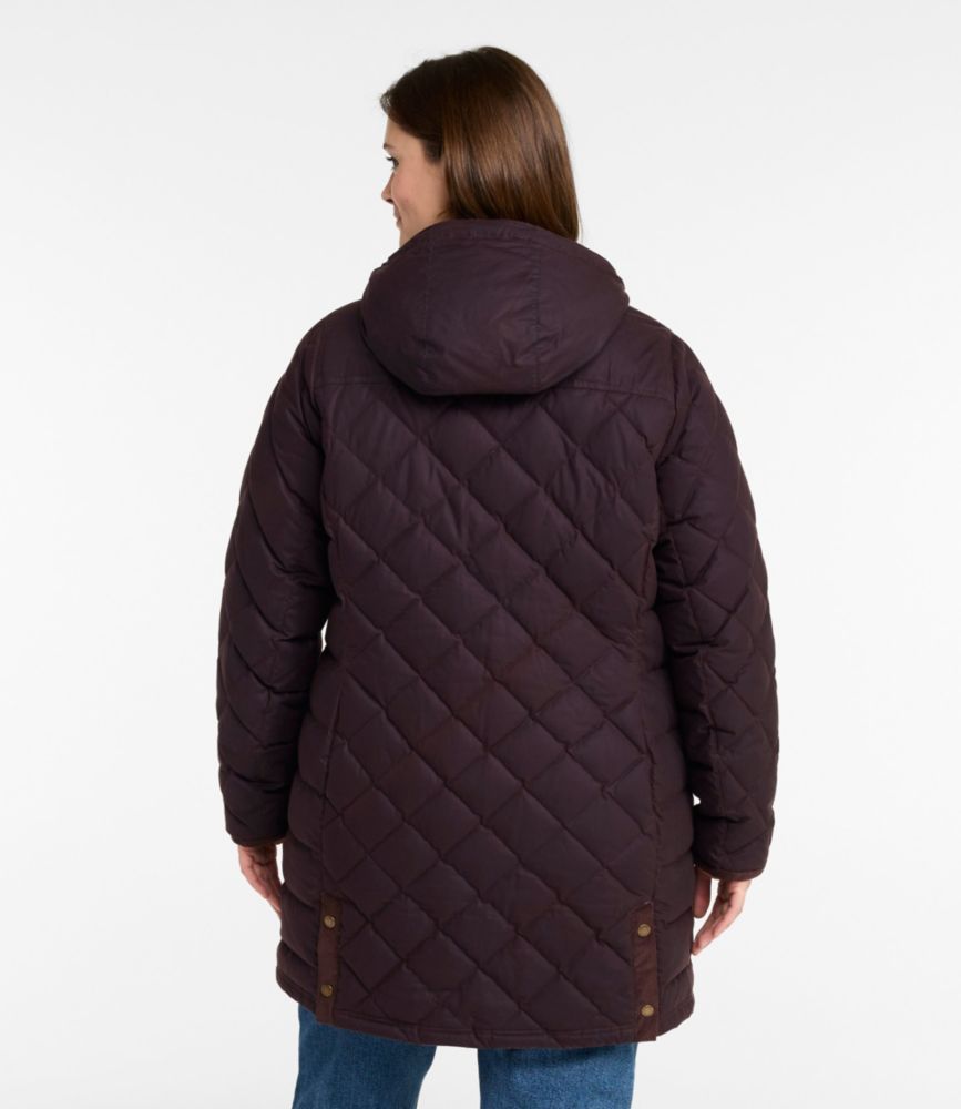 Women's Upcountry Waxed Down Hooded Coat