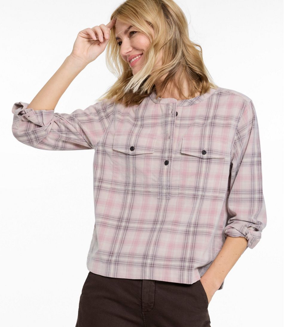 Women's Sunwashed Corduroy Shirt