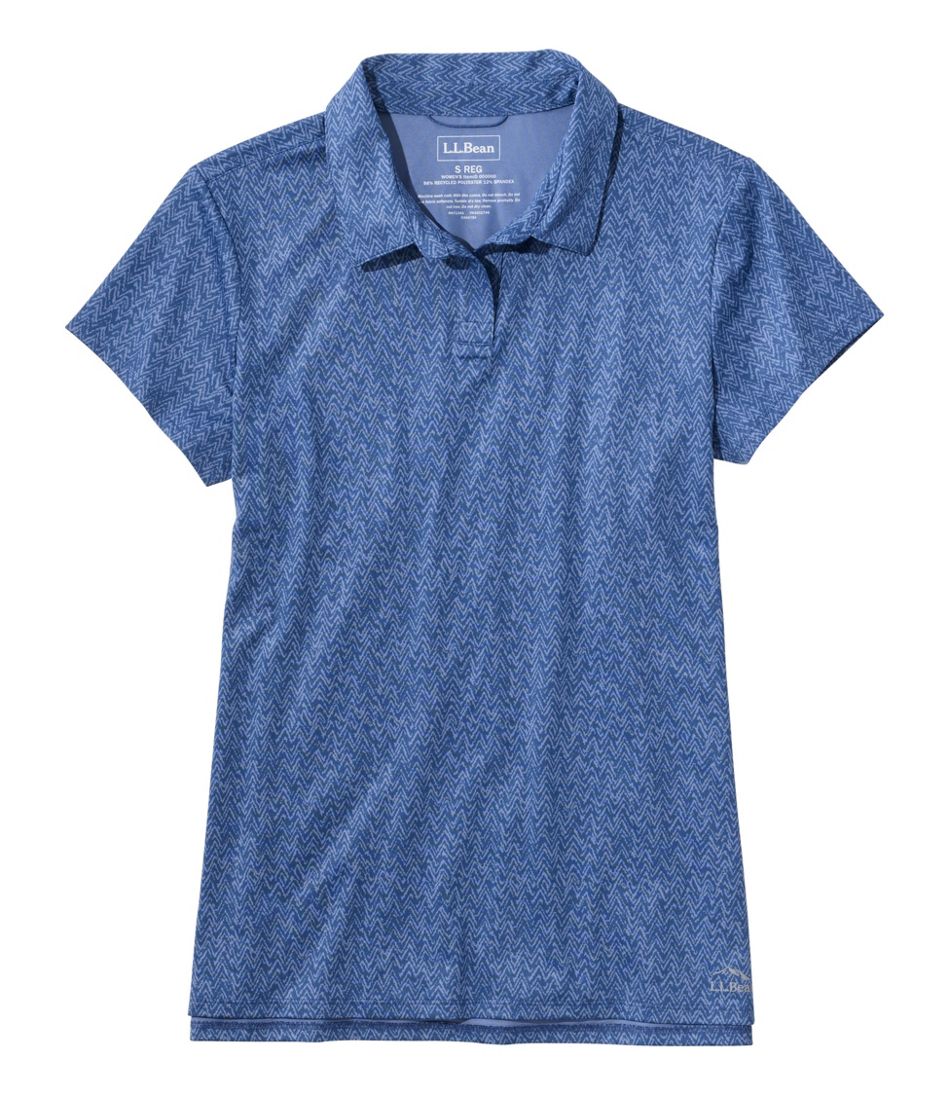 Women's Access Polo, Short-Sleeve Print