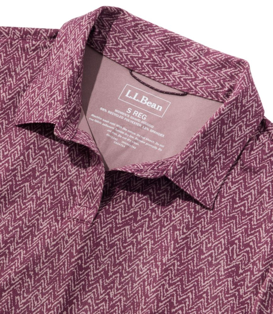Women's Access Polo, Short-Sleeve Print