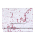 Holiday Toile Flannel Sheet Collection