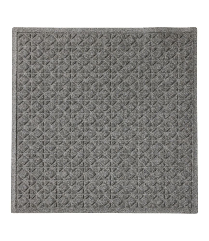 Outdoor Ready Everyspace Recycled Waterhog Mat, Square, Tiles for Bedroom Entryway and Everyday Home Comfort