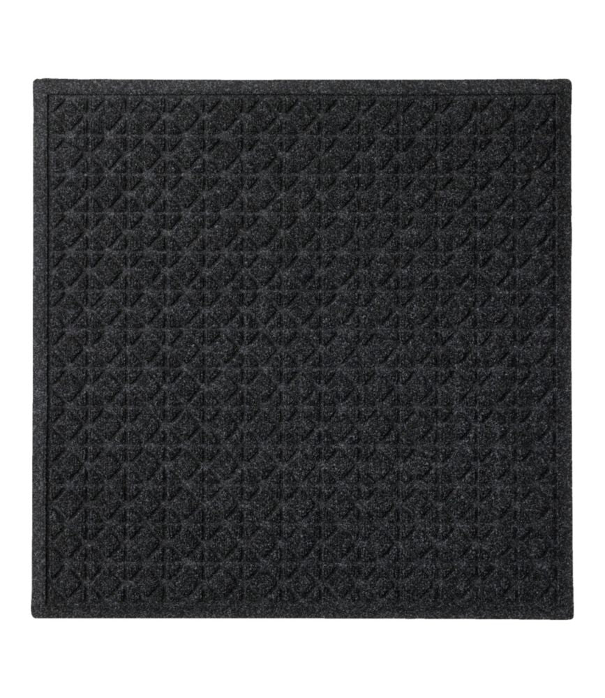 Outdoor Ready Everyspace Recycled Waterhog Mat, Square, Tiles for Bedroom Entryway and Everyday Home Comfort
