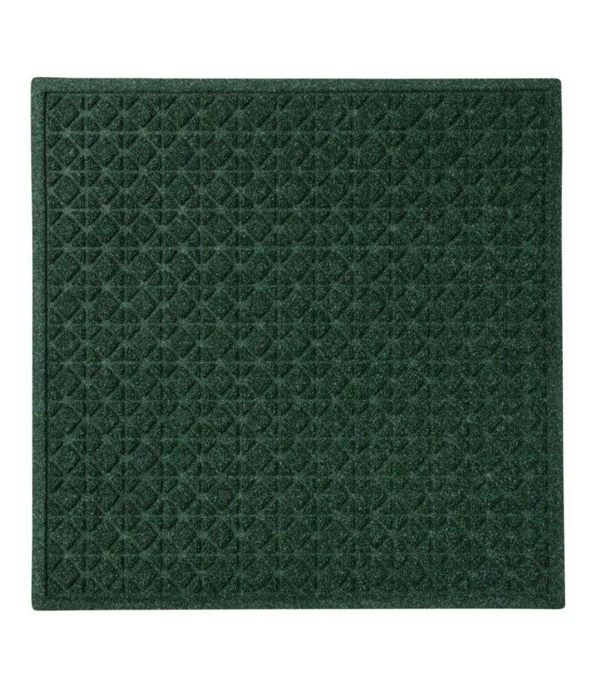Outdoor Ready Everyspace Recycled Waterhog Mat, Square, Tiles for Bedroom Entryway and Everyday Home Comfort