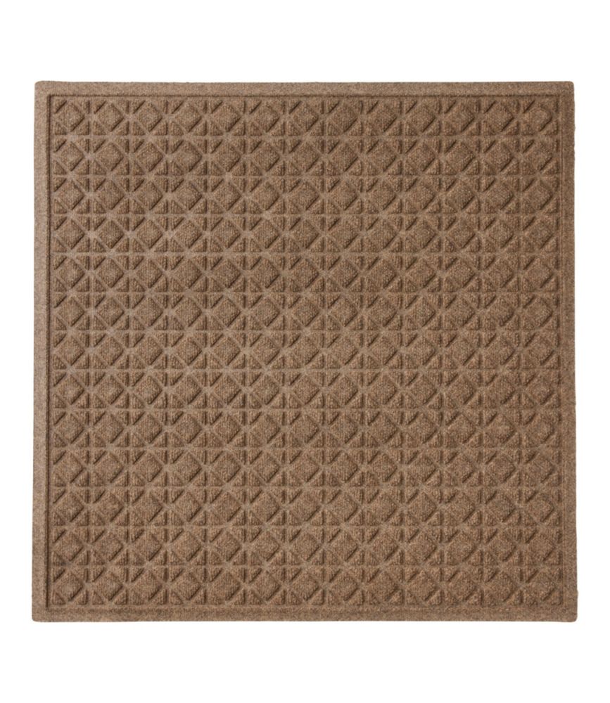 Outdoor Ready Everyspace Recycled Waterhog Mat, Square, Tiles for Bedroom Entryway and Everyday Home Comfort