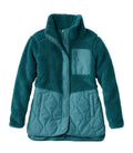 Women's Bean's Mixed Media Sherpa Fleece Jacket