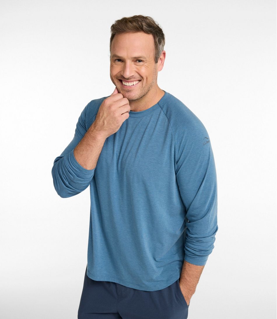 Men's SunSmart Comfort Crew, Long Sleeve