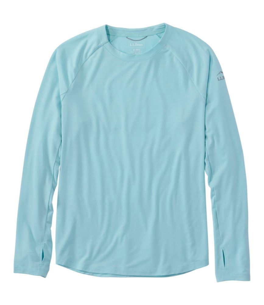 Home and Adventure Men s SunSmart Comfort Crew, Long Sleeve for Everyday Wear Layering Travel and Outdoor Activities