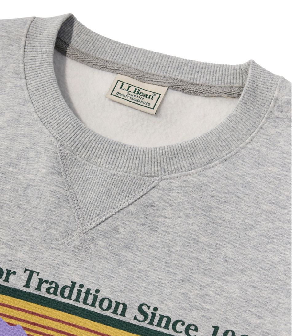Men's Essential Graphic Sweatshirts, Crewneck