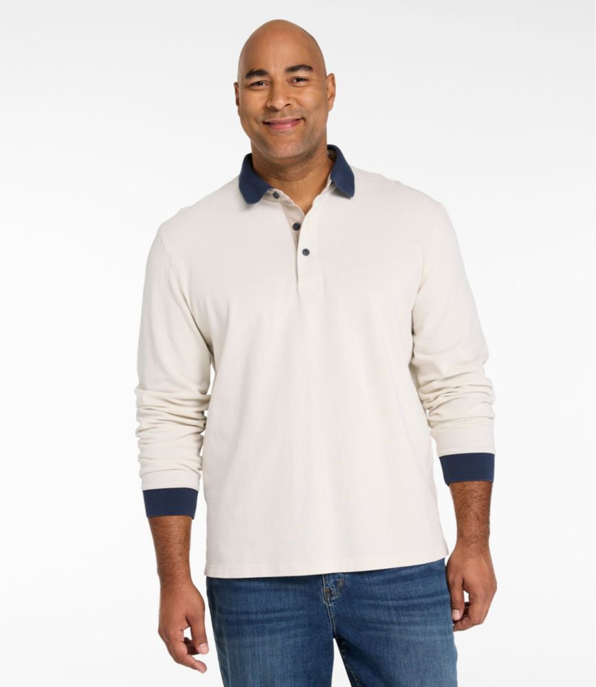 Men's Casco Bay Rugged Polo, Long-Sleeve