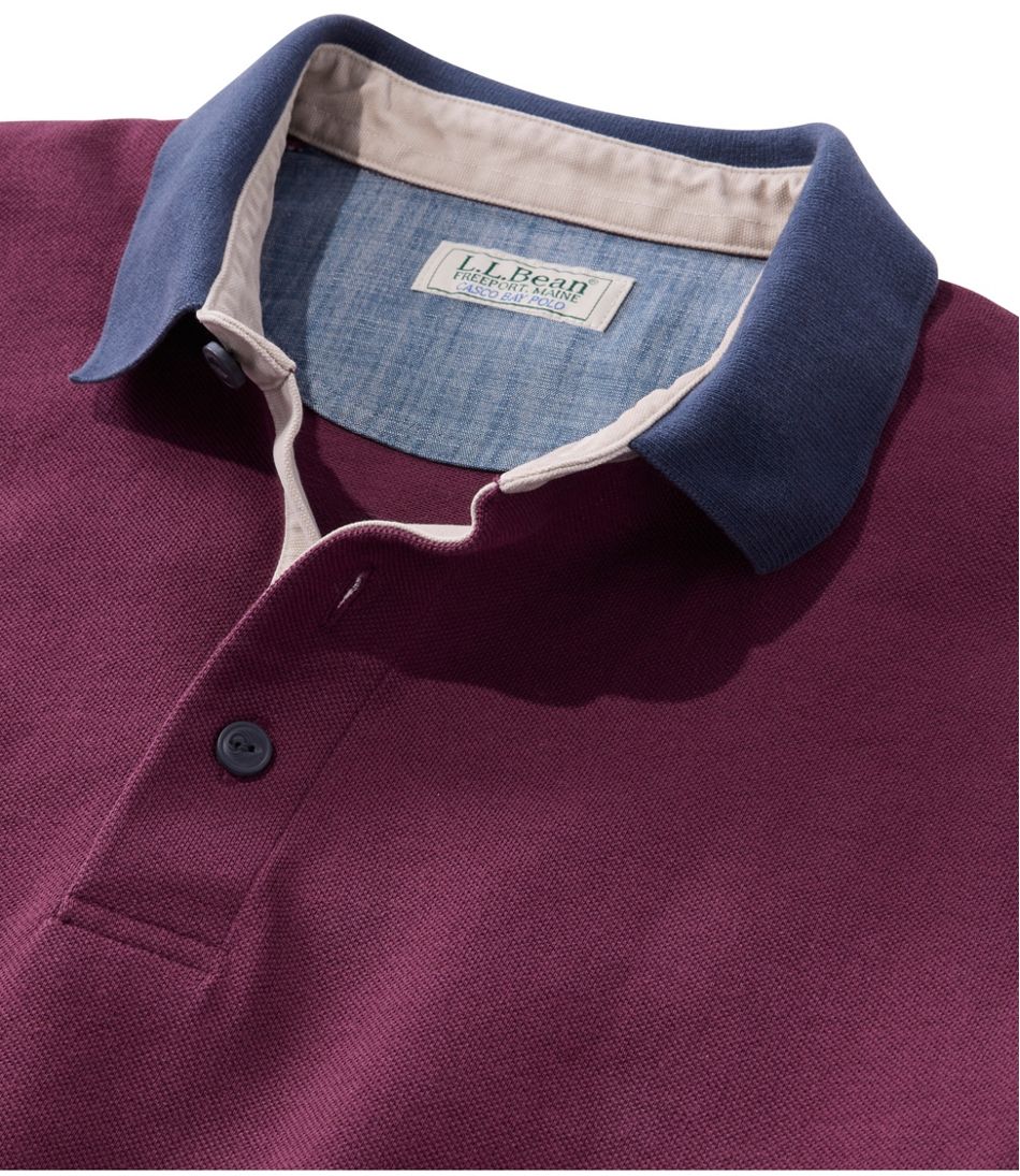 Men's Casco Bay Rugged Polo, Long-Sleeve
