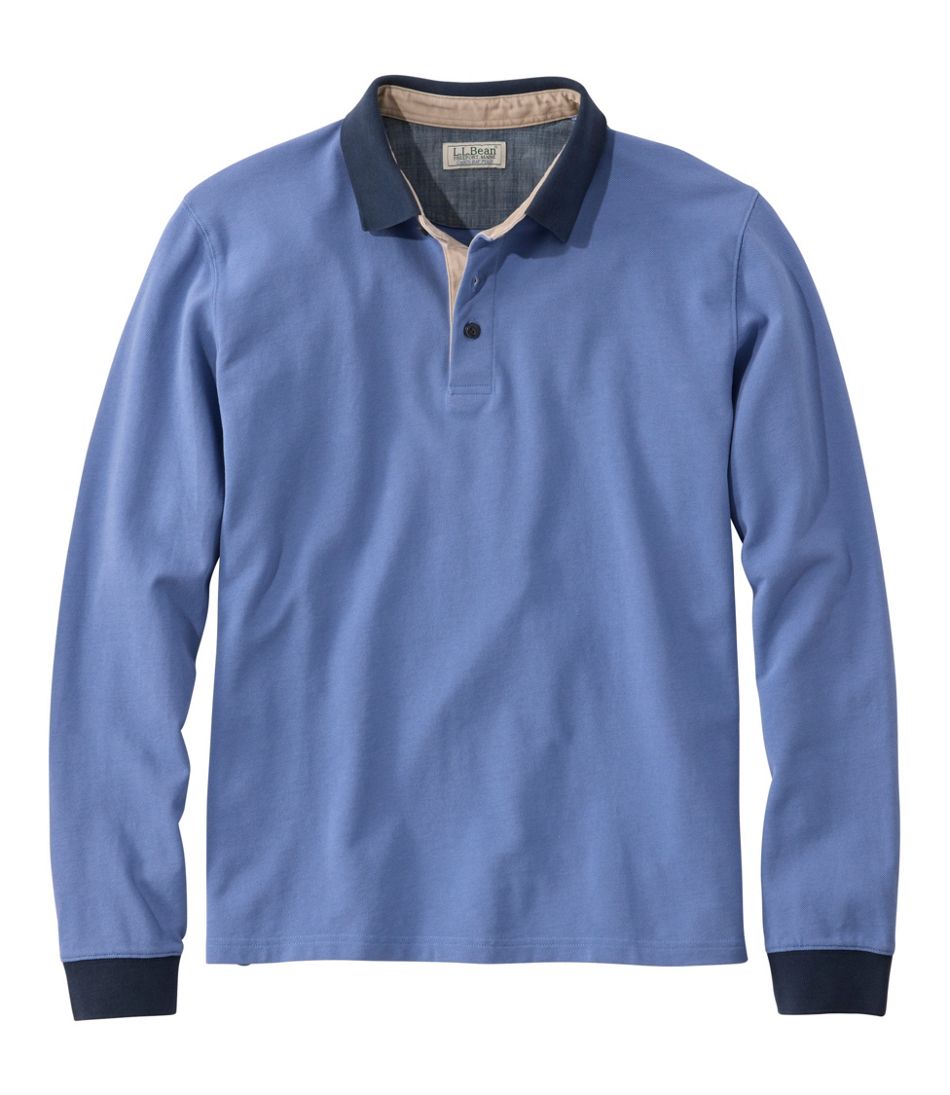 Men's Casco Bay Rugged Polo, Long-Sleeve