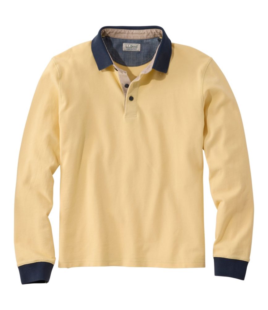 Outdoor Ready Men s Casco Bay Rugged Polo, Long-Sleeve for Everyday Wear Layering Travel and Outdoor Activities
