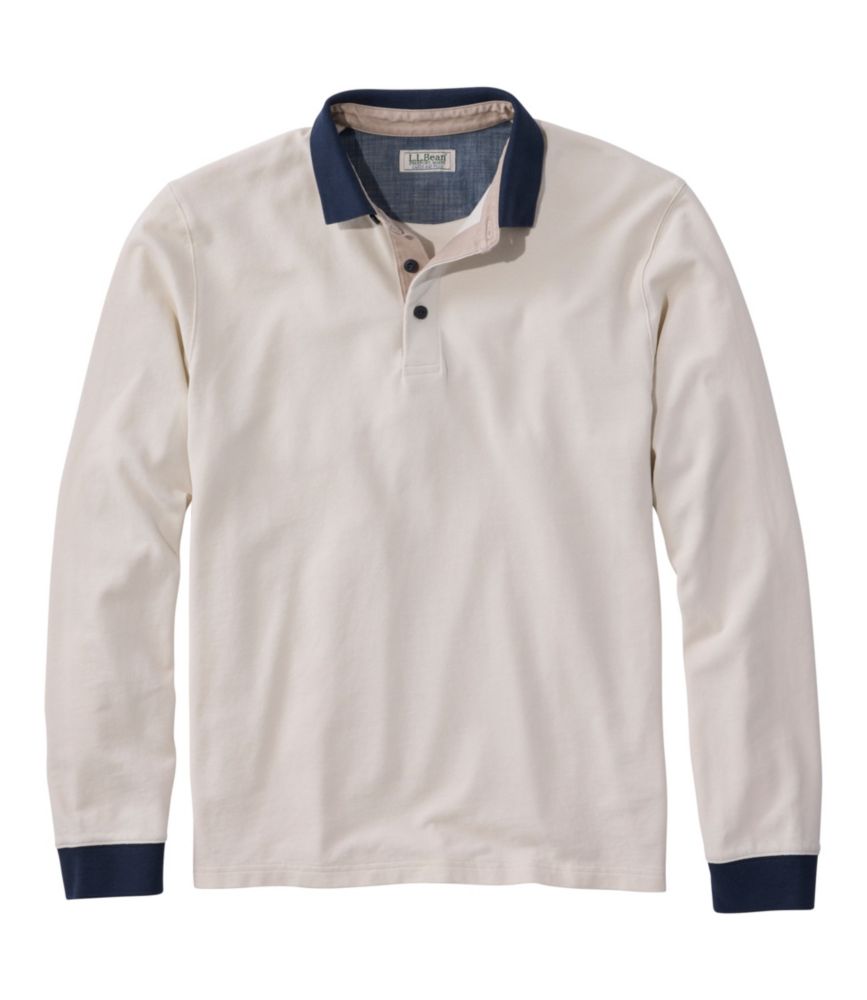 Outdoor Ready Men s Casco Bay Rugged Polo, Long-Sleeve for Everyday Wear Layering Travel and Outdoor Activities